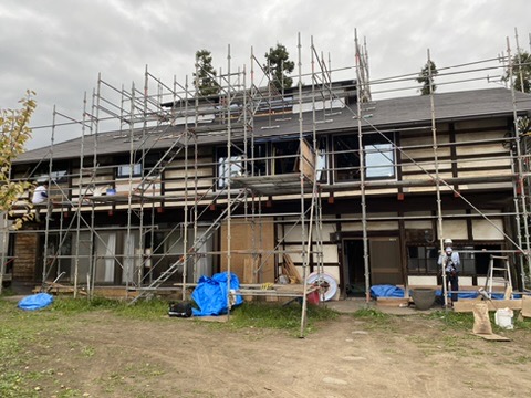 古民家ひだまり リフォーム開始しました